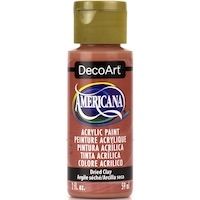 Americana Acrylic Paint Dried Clay