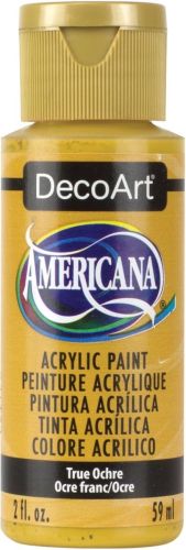 Americana Acrylic Paint True Ochre