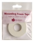 1mm x 12mm Adhesive Foam Mounting Tape 