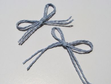 Blue Twine Bows