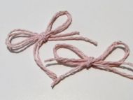 Pink Twine Bows