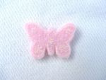 Pink Felt Butterfly