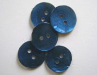 Shell Buttons Blue