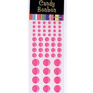 Hot Pink Candy Stickers