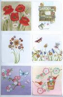 Garden Shelves Die Cut Card Toppers