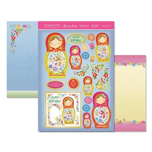 Hunkydory Die Cut Topper Sheet Babushka Dolls