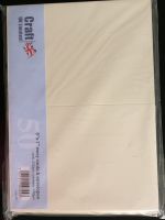 5 x 7 Inch Ivory Blank Cards and Envelopes Bulk Pack