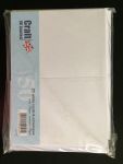 A6 White Card Blanks with Envelopes Bulk Pack