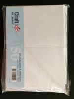 A6 White Card Blanks with Envelopes Bulk Pack