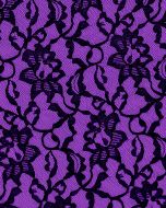 Black on Purple Lace