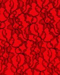 Black on Red Lace Paper