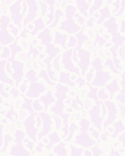 White on Lilac Lace 