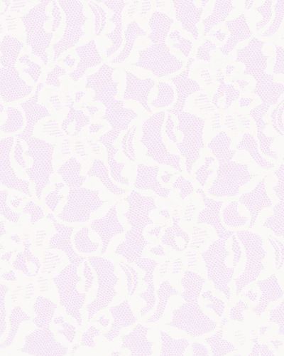 White on Lilac Lace 