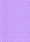 White on Lilac Polka Dot Paper