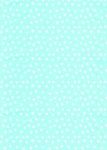 White on Turquoise Polka Dot Paper