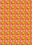 Hot Flowers Background Paper