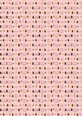 Ice Cream Background Paper