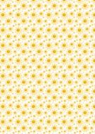 Yellow Daisy Background Paper