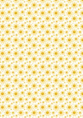 Yellow Daisy Background Paper