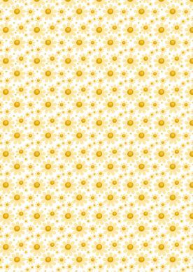 Yellow Daisy Background Paper