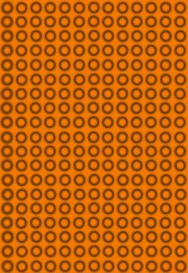 Orange Circles Paper