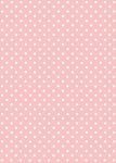 White on Pink Polka Dot Paper