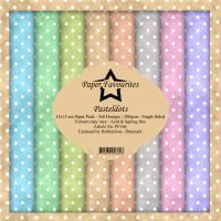 Dixi Craft Pastel Dots 6 x 6 Paper Pad