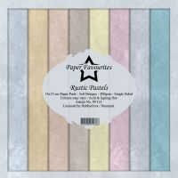 Rustic Pastels 15cm x 15cm Paper Pad