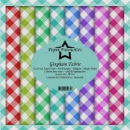 Paper Favourites Gingham Fabric 6 x 6 Paper Pad