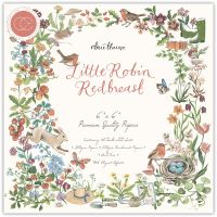 Little Robin Red Breast 6 x 6 Patterned Paper Pad