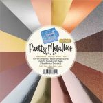 Pretty Metallics 6 x 6 Card Pad