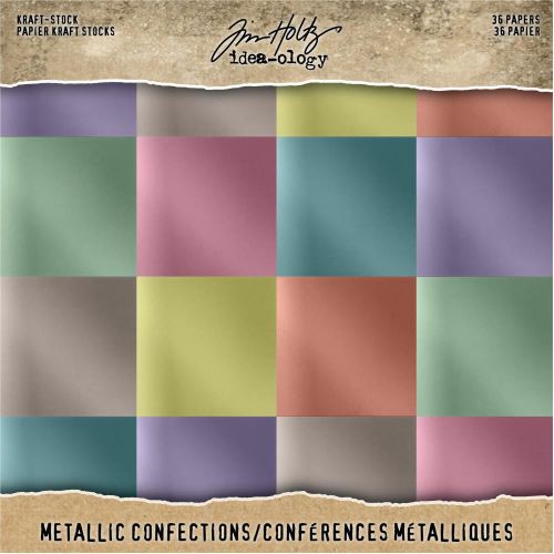 Metallic Confections Kraft Core Card Stock