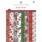 Winter Berries A4 Christmas Patterned Paper Pad