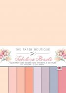Fabulous Florals A4 Coloured Card Pack