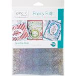 Gina K Fancy Foil Sparkling Silver