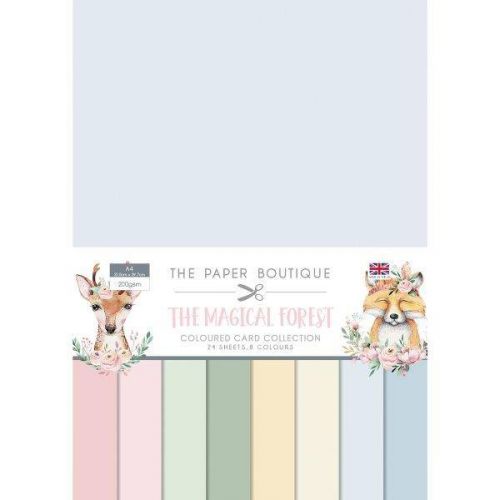 Magical Forest A4 Coloured Card Pack