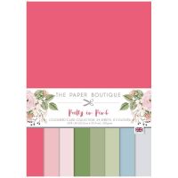 Pretty In Pink A4 Coloured Card Pack
