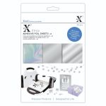 A5 Adhesive Foil Sheets Silver