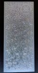 Filled Snowflakes Peel Off Stickers Silver