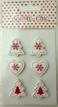 3D Christmas Embellishments