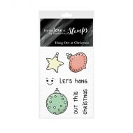 Pocket Sized Puns Lets Hang Out This Christmas Clear Stamp Set