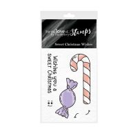 Pocket Sized Puns Sweet Christmas Wishes Clear Stamp Set