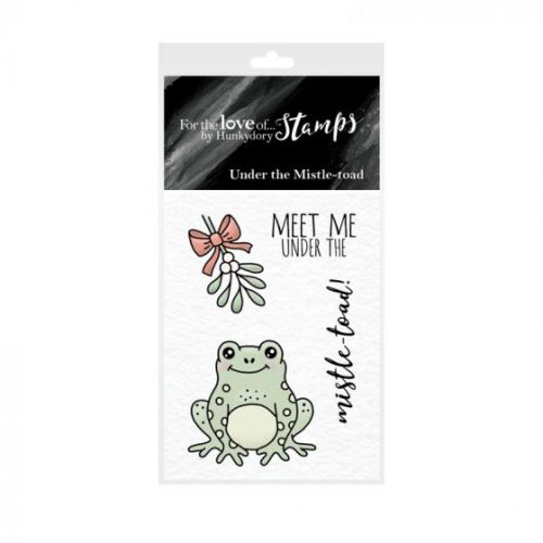 Pocket Sized Puns Under The Mistletoad Clear Stamp Set