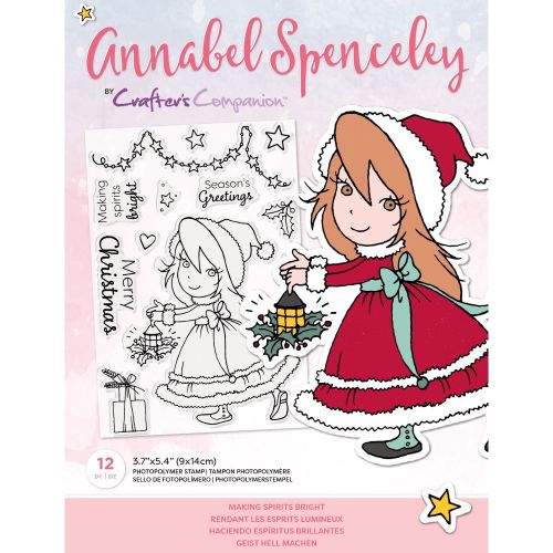 Making Spirits Bright Christmas Clear Stamp Set