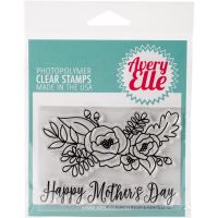 Avery Elle Mothers Day Clear Stamp Set