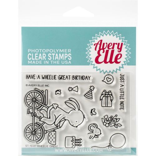 Wheelie Great Clear Stamp Set