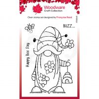 Bee Gnome Clear Stamp Set