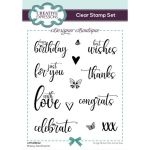 Breezy Sentiments Clear Stamp Set