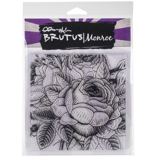 Enchanted Rose Background Stamp