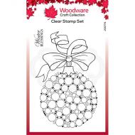 Bubble Bauble with Ribbon Clear Stamp Set